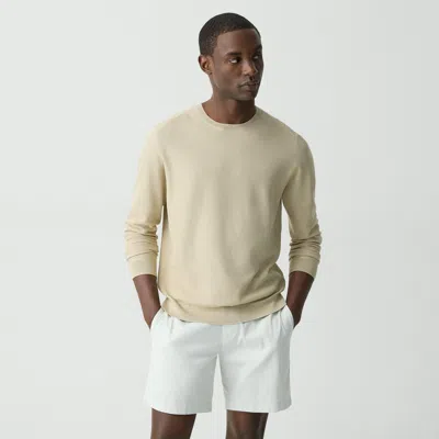 Theory Crewneck Sweatshirt In Silk-cotton