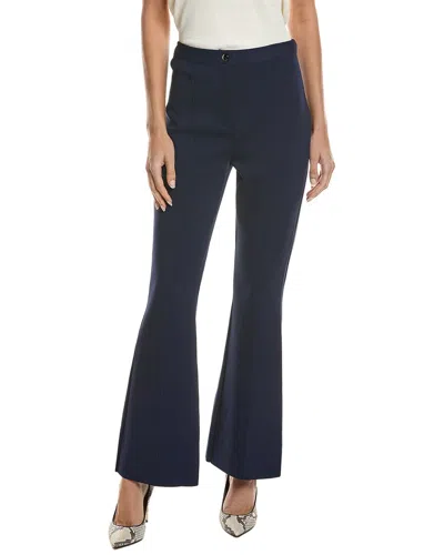 Theory Crop Flare Pant In Black