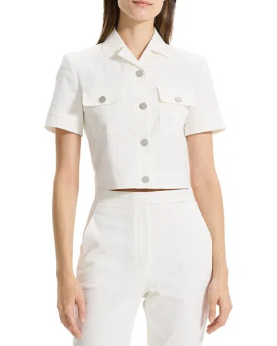 THEORY THEORY CROP JACKET