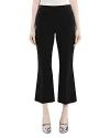 Theory Bistretch Cotton-blend Kick Pants In Black