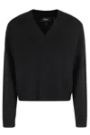 Theory Easy Pullover Cashmere Sweater In Black