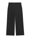 Theory Cropped Pull On Pants In Black