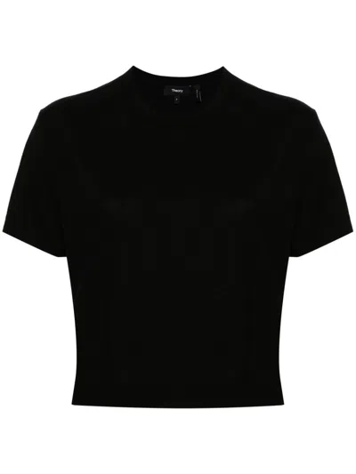 THEORY CROPPED T-SHIRT
