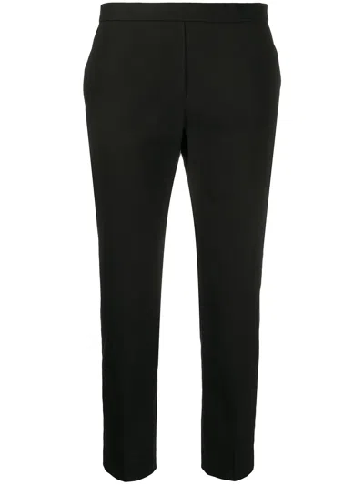 THEORY CROPPED TAILORED TROUSERS