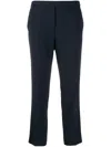 Theory Black Treeca 2 Pants In Blue