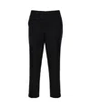Theory Cropped Trousers In Black