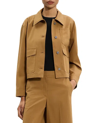 THEORY CROPPED WORK JACKET