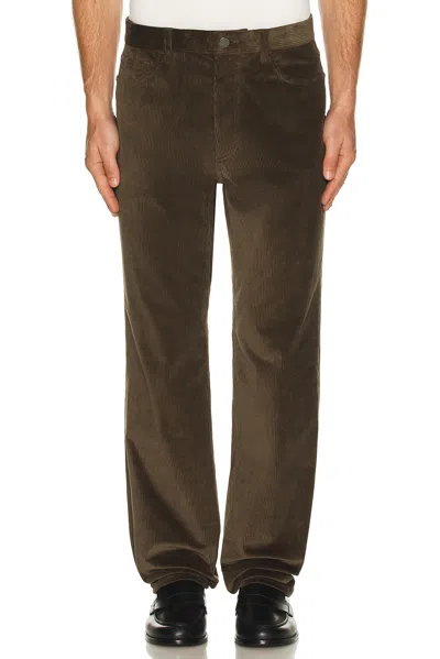 Theory Crosby Cord 5 Pocket Pant In Brown