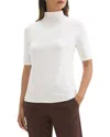 Theory Cruzio Knit Jersey T-shirt In White