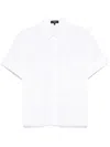 Theory Cuff Shirt In White