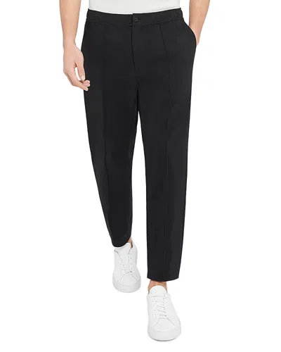 THEORY CURTIS DRAW PANT IN PRECISION PONTE,L0197218