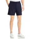 Theory Curtis Be S.precision Ponte Knit Straight Fit Shorts In Black
