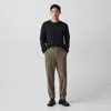 Theory Curtis Drawstring Pant In Precision Ponte In Brown