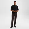 Theory Curtis Drawstring Pant In Precision Ponte In Hickory