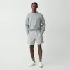 Theory Curtis Drawstring Short In Kelso Nylon In Dark Vapor
