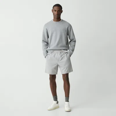 Theory Curtis Drawstring Short In Kelso Nylon In Dark Vapor