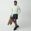 Theory Curtis Drawstring Short In Precision Ponte In Baltic