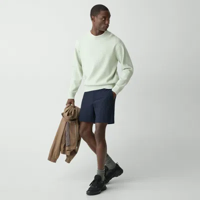 Theory Curtis Drawstring Short In Precision Ponte In Baltic