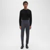 Theory Curtis Pant In Precision Ponte In Basalt