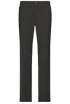 Theory Curtis Pleated Trousers In Charcoal Melange