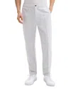 Theory Curtis Precision Ponte Slim Fit Pants In Fog