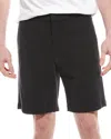 Theory Standard Flat Front Shorts In Black