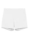 Theory Curtis Slim Fit Internal Drawstring Shorts In Grey