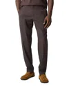 Theory Curtis Slim Fit Pants In Eco Crunch In Dark Mocha