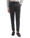 Theory Curtis Travel Slim Fit Wool Pants In Charcoal Melange