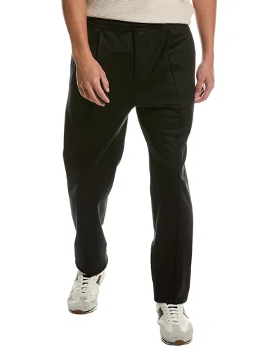 Theory Curtis Wool-blend Pant In Black