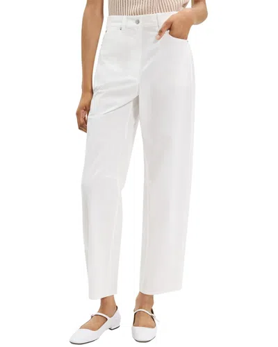 Theory Curve Pant In White