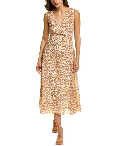 THEORY CUTOUT MIDI DRESS