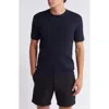 Theory Men's Damian Ribbed Crewneck T-shirt In Baltic
