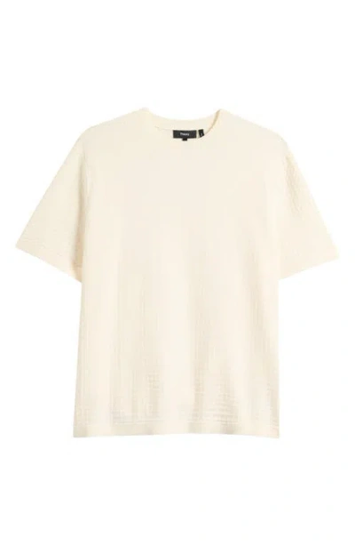 THEORY THEORY DAMIAN TACTILE CREWNECK T-SHIRT