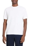 Theory Damian Tactile Crewneck T-shirt In White