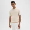 Theory Damian Tee In Cotton In Sand
