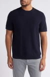 Theory Damos Solid Cotton T-shirt In Baltic