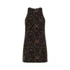 Theory Regal Merino Wool Tortoise Shell Top In Brown