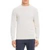 Theory Datter Crewneck Sweater In Ivory