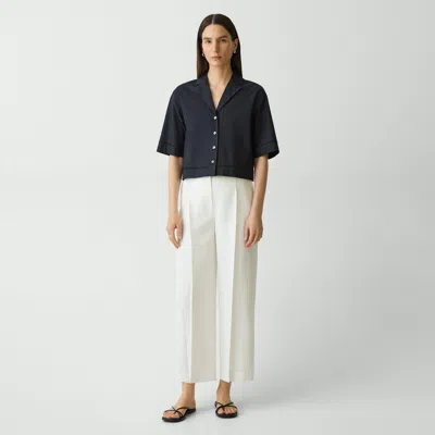 Theory Deep Pleat Pant In City Twill