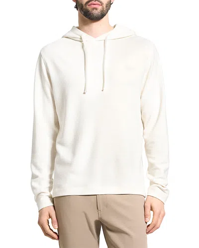 THEORY DELROY IN STUDIO T JACQUARD RELAXED FIT HOODIE