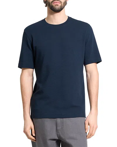 THEORY DELROY IN STUDIO T JACQUARD RELAXED FIT TEE