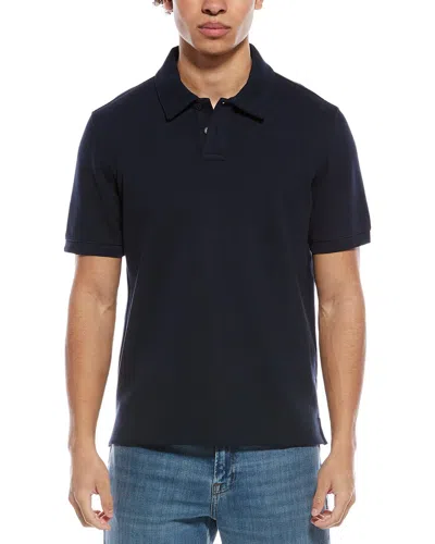 Theory Delroy Polo Shirt In Black