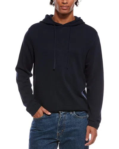 Theory Delroy Studio Hoodie In Black