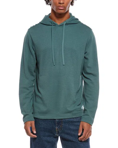 Theory Delroy Studio Hoodie In Green
