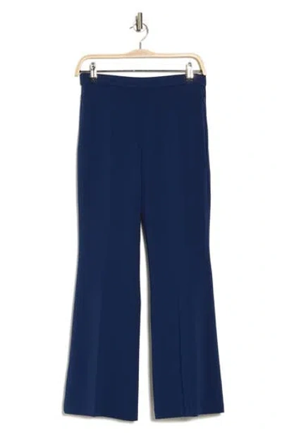 Theory Demitria Flare Pants In Blueberry