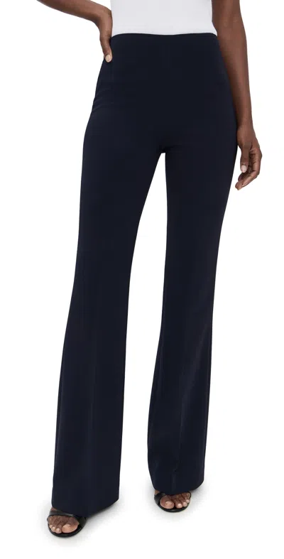 Theory Demitria Pants Deep Navy In Blue