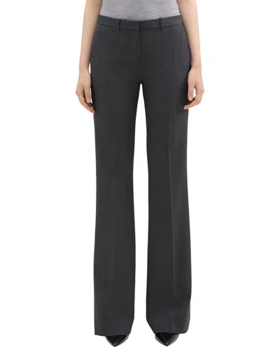 THEORY DEMITRIA TRACEABLE WOOL-BLEND PANT