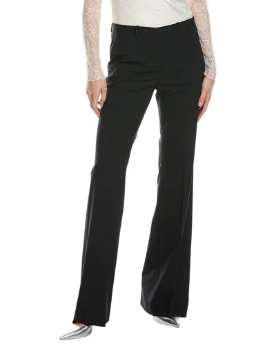 Theory Demitria Wool-blend Pant In Black