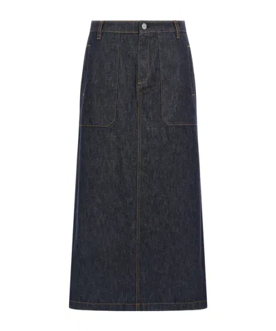 THEORY DENIM SKIRT